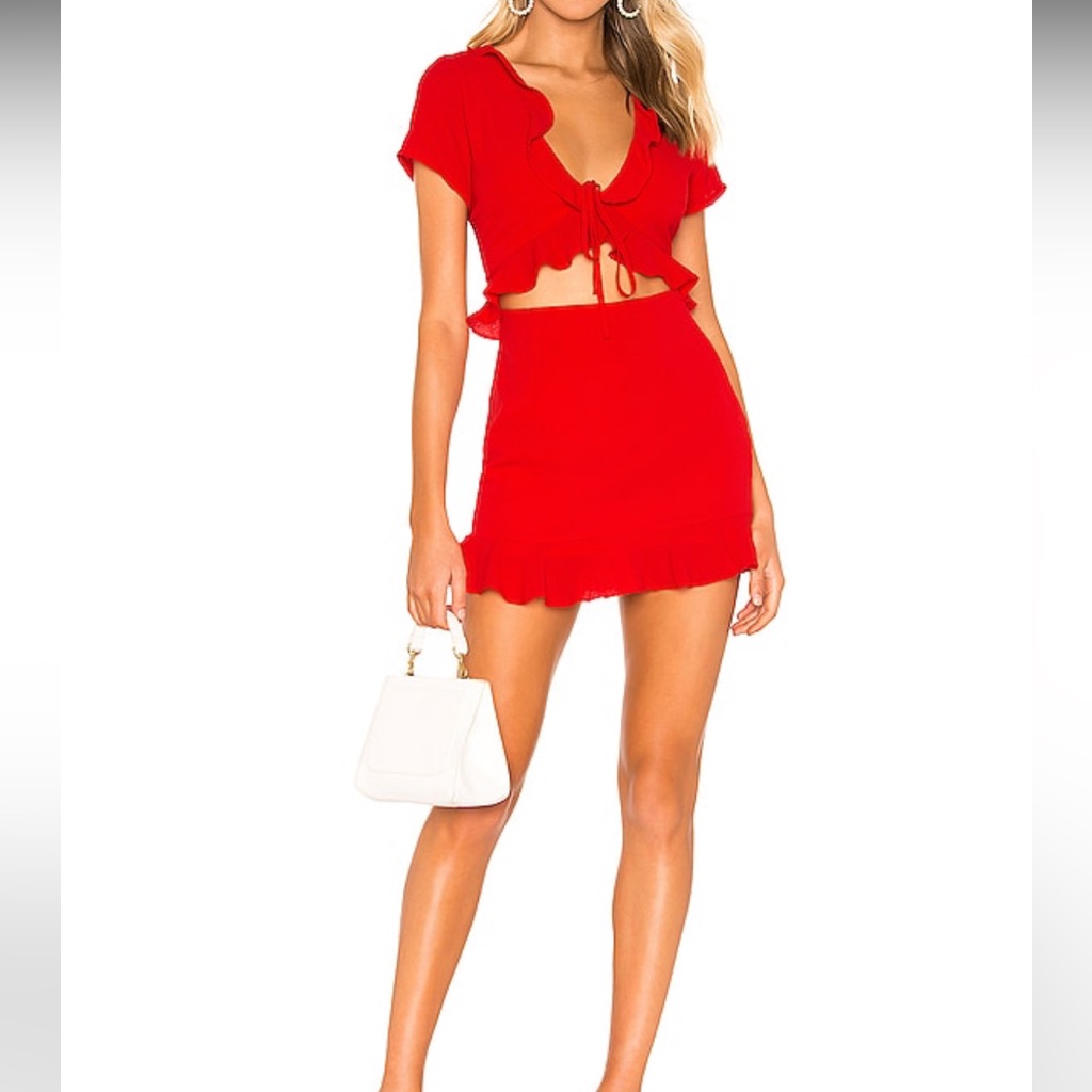 More To Come Mia Ruffle Dress